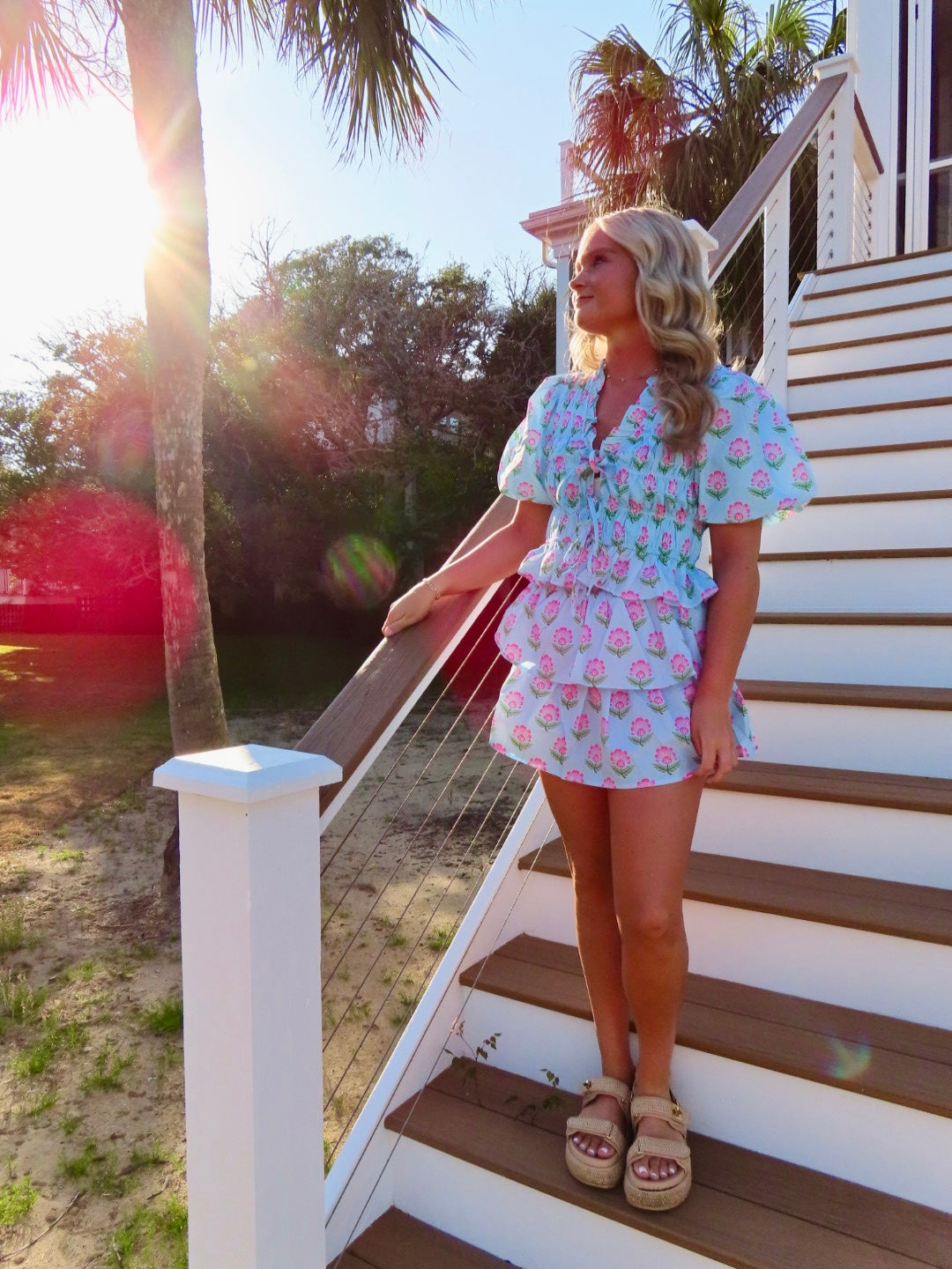 The Charleston Tulip Top