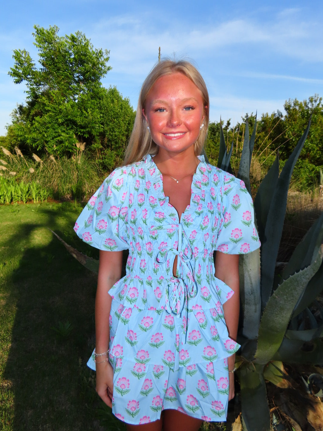 The Charleston Tulip Top